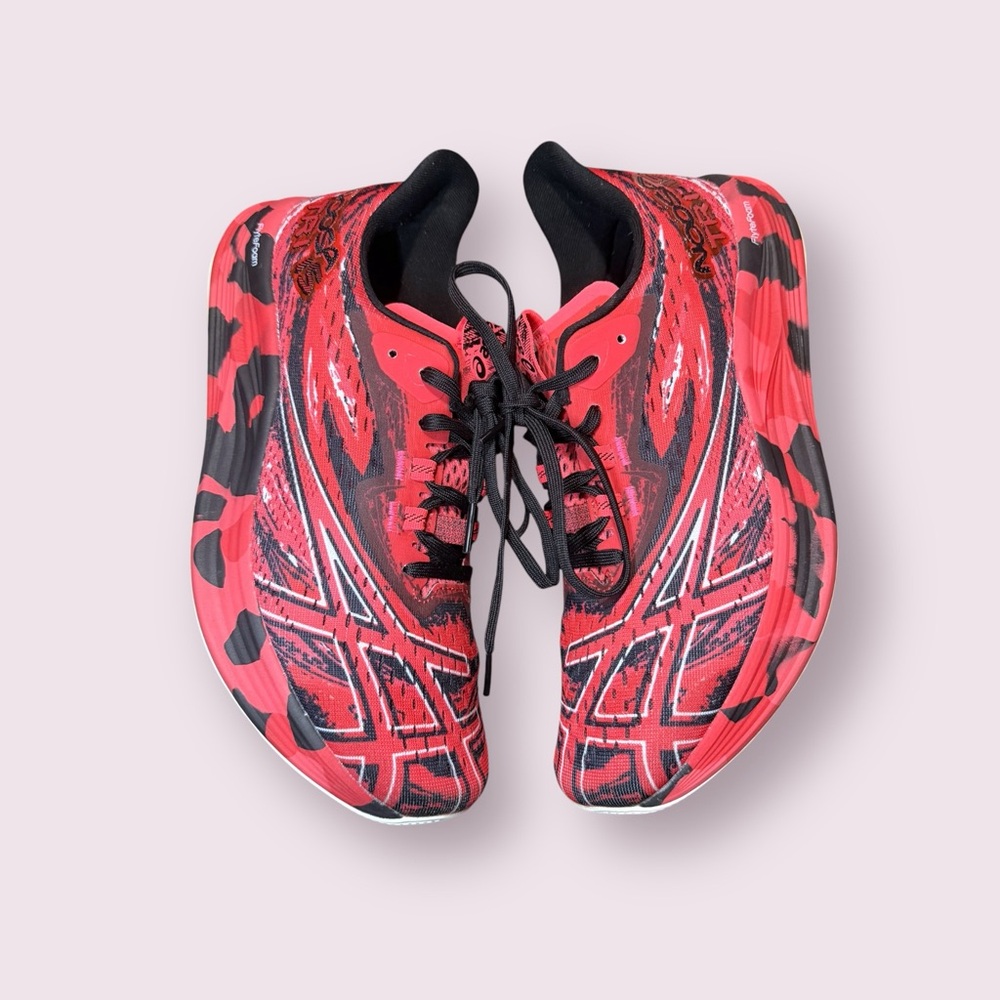 ASICS Men's Noosa TRI 15 Running Shoes, 8, Electric RED/Diva Pink